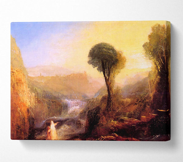  A Canvas Print of Joseph Mallord Turner Tivoli Tobias And The Engel Canvas Art