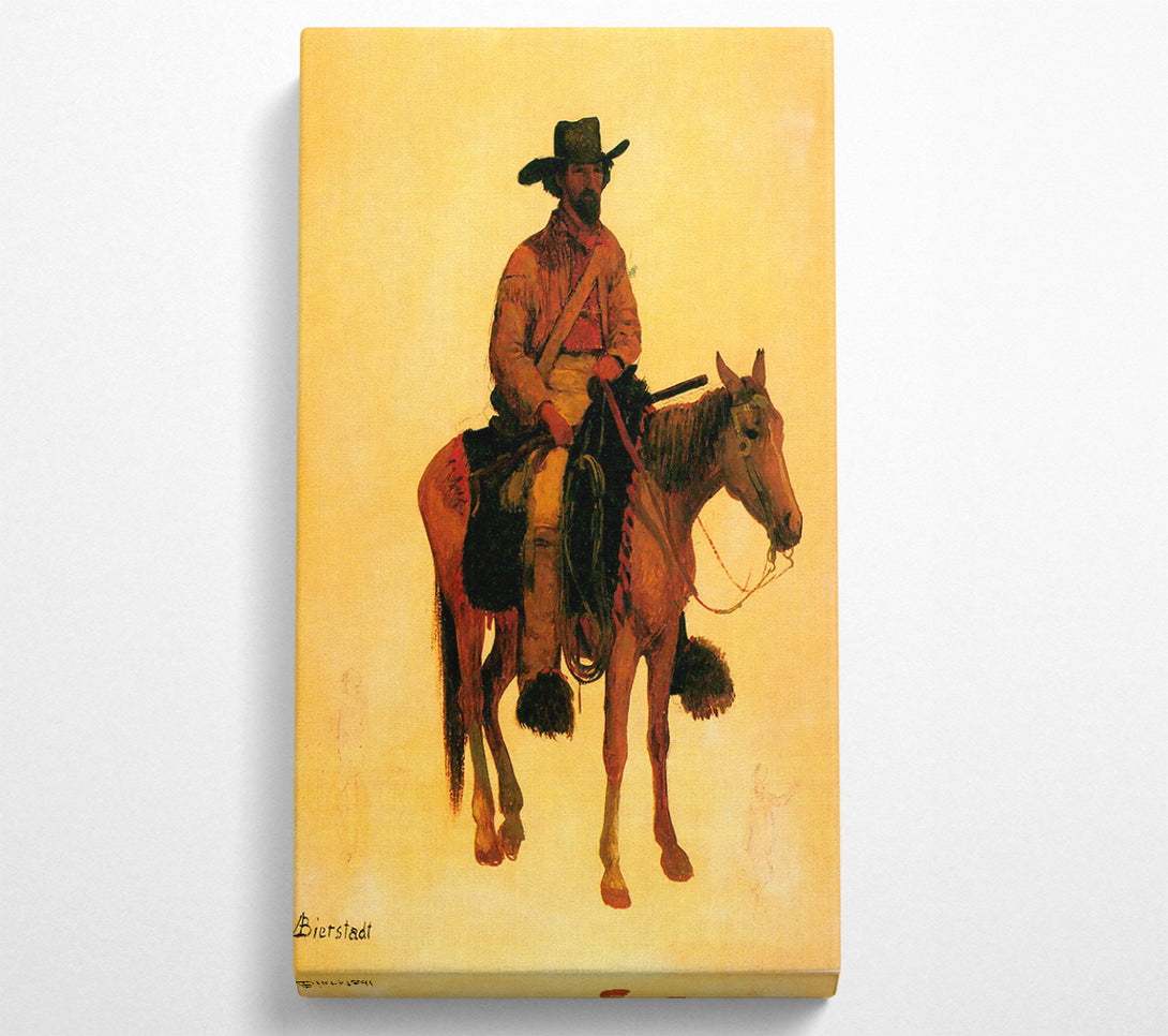  A Canvas Print of Bierstadt Trapper Canvas Print