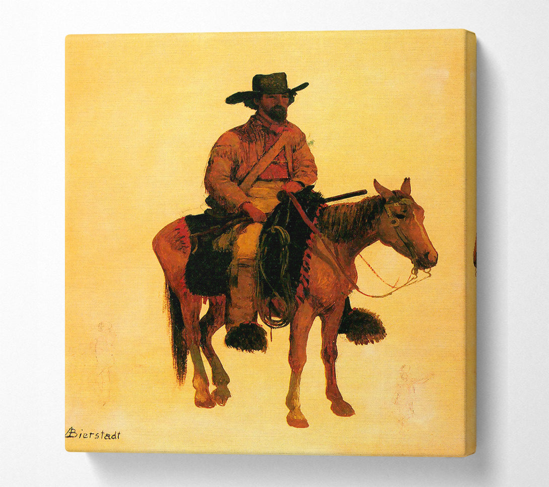  A Canvas Print of Bierstadt Trapper Canvas Print