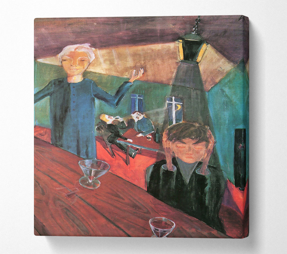  A Canvas Print of Walter Gramatte Trinker Canvas Wall Art