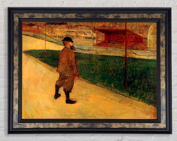 Toulouse Lautrec Tristan Bernard Framed Print