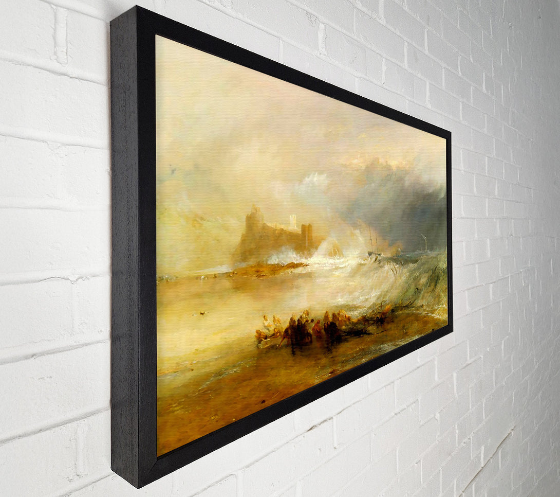  A Canvas Print of Joseph Mallord Turner Coast Of Northumberland Canvas Print