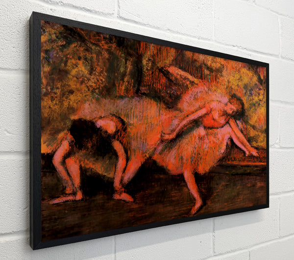 Degas Two Dancers On A Bank
