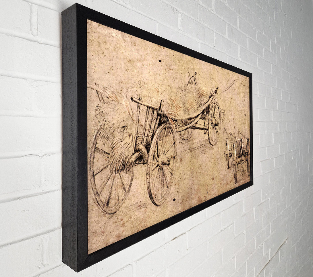  A Canvas Print of Rubens Two Farm Wagon Canvas Art