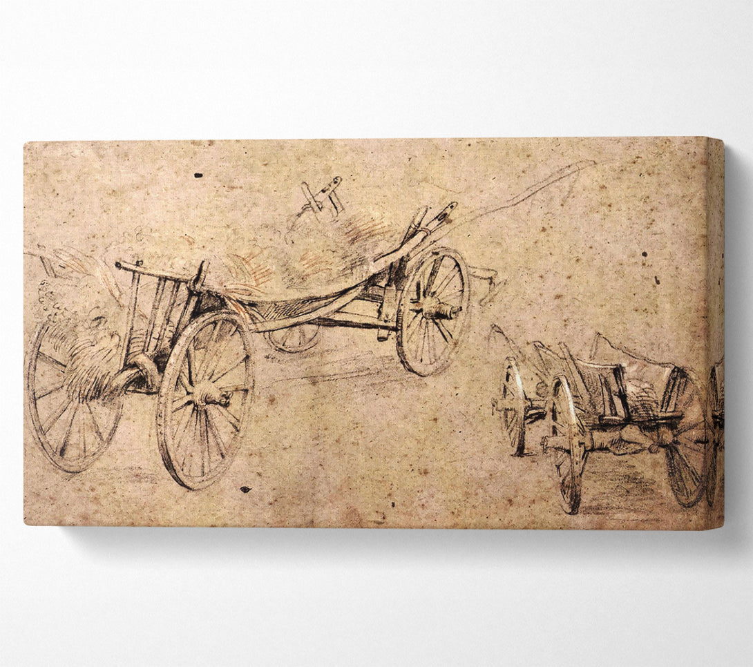  A Canvas Print of Rubens Two Farm Wagon Canvas Art