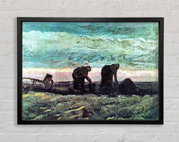 Van Gogh Two Farmers Framed Print