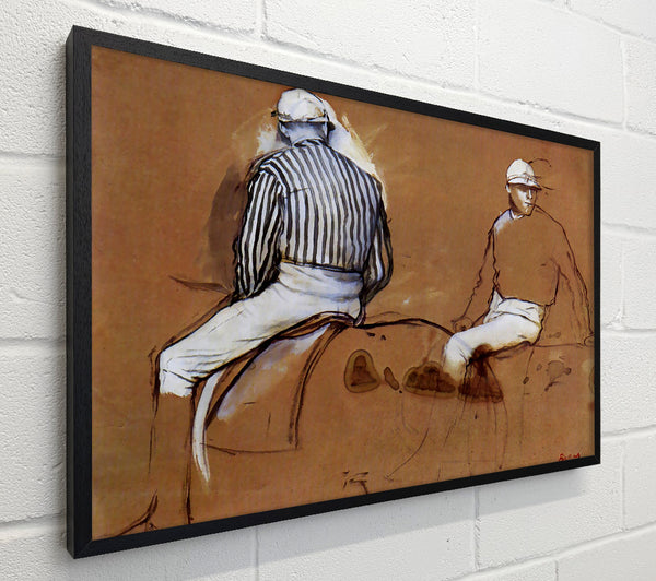 Degas Two Jockeys