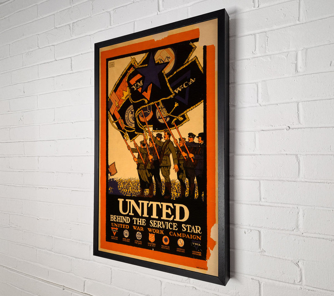  A Canvas Print of United Canvas Wall Art