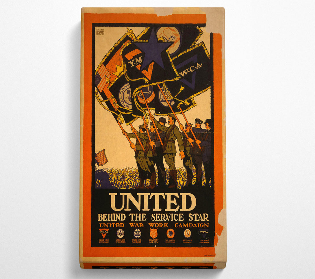  A Canvas Print of United Canvas Wall Art