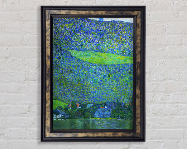 Klimt Unterach At The Attersee Framed Print