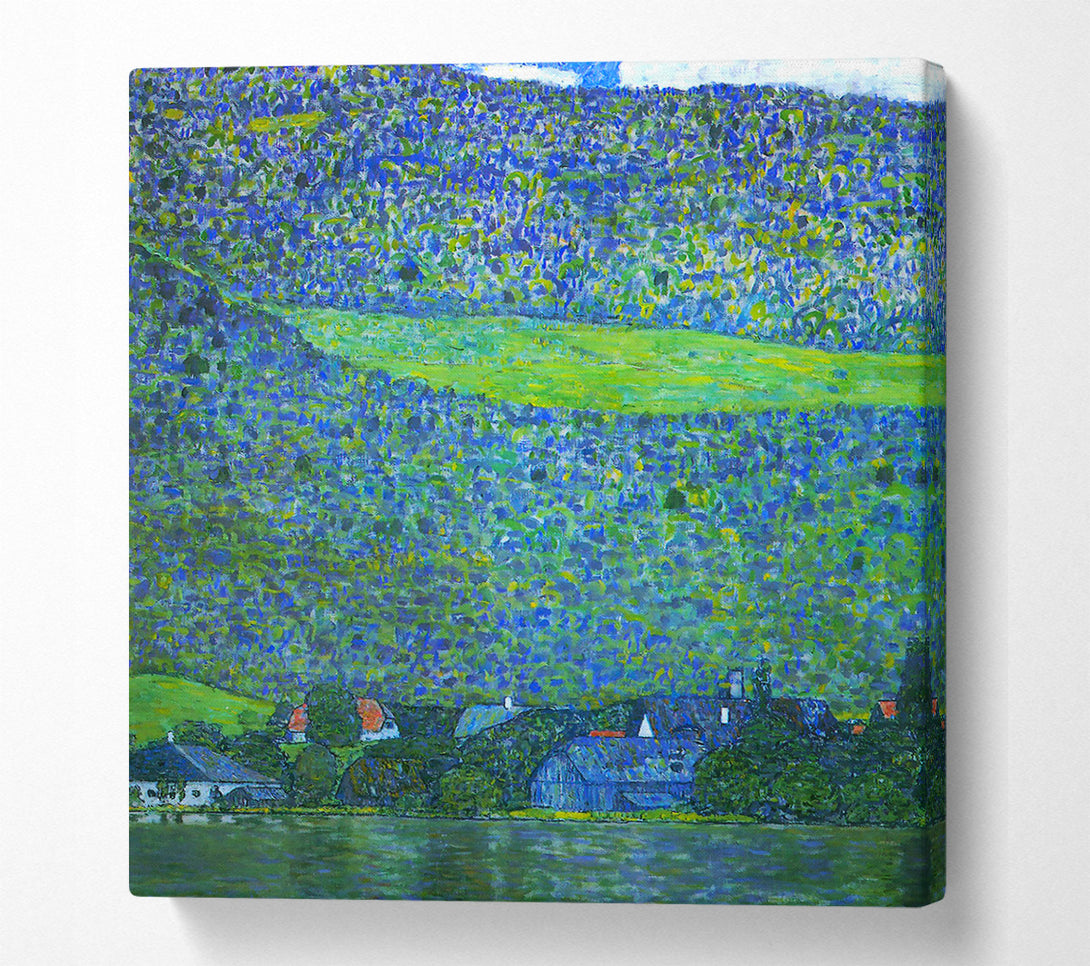  A Canvas Print of Klimt Unterach At The Attersee Canvas Wall Art