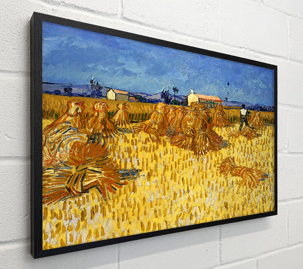Van Gogh Corn Harvest In Provence