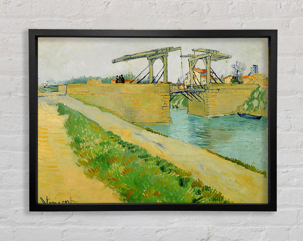 Van Gogh The Langlois Bridge Framed Print