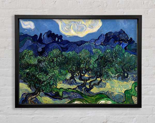 Van Gogh The Olive Trees Framed Print