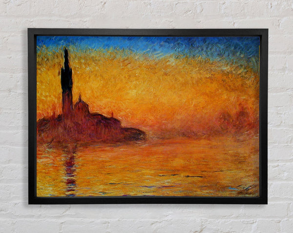 Vincent Van Gogh Twilight In Venice Framed Print