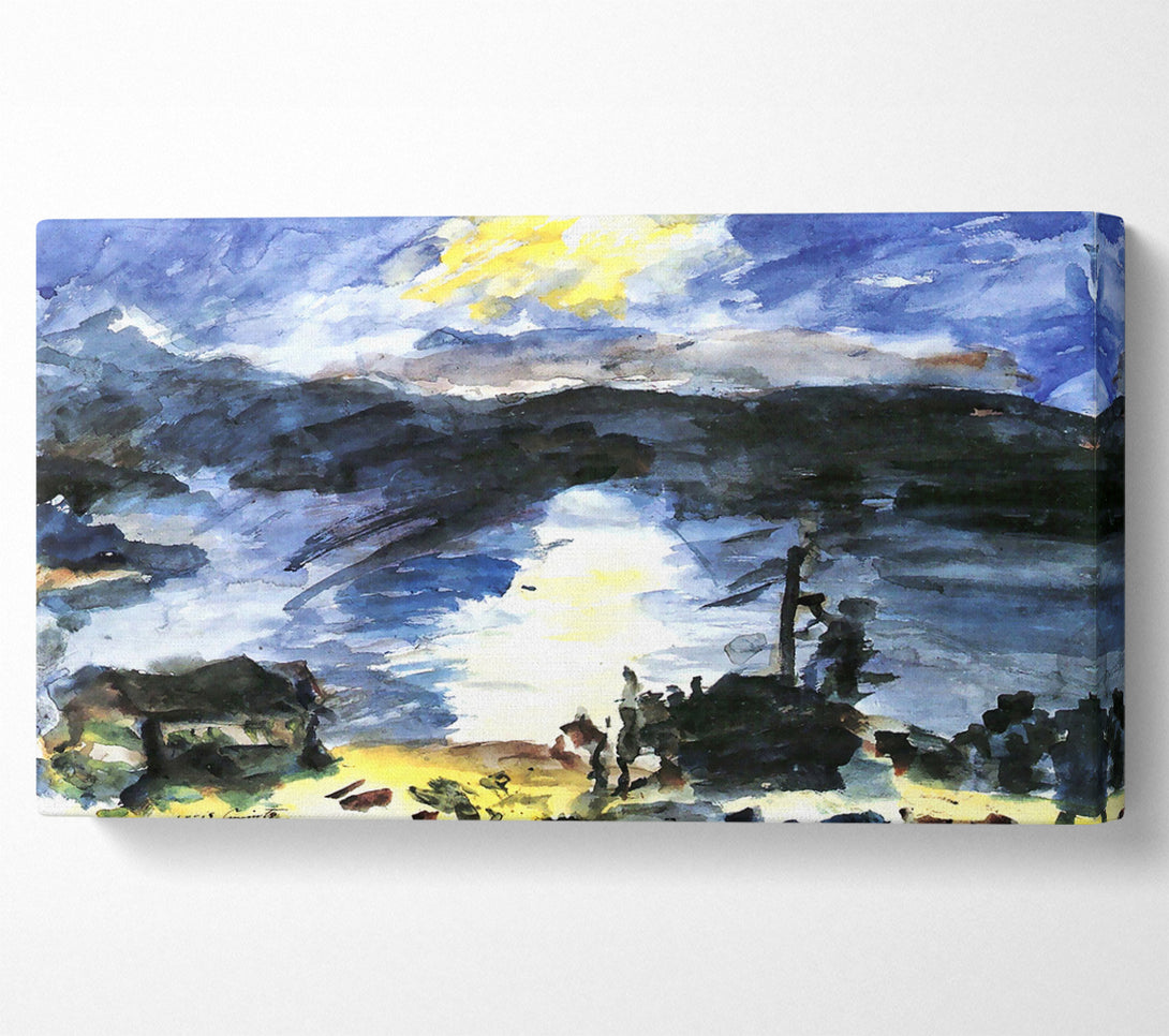  A Canvas Print of Lovis Corinth Walchensee 4 Canvas Print
