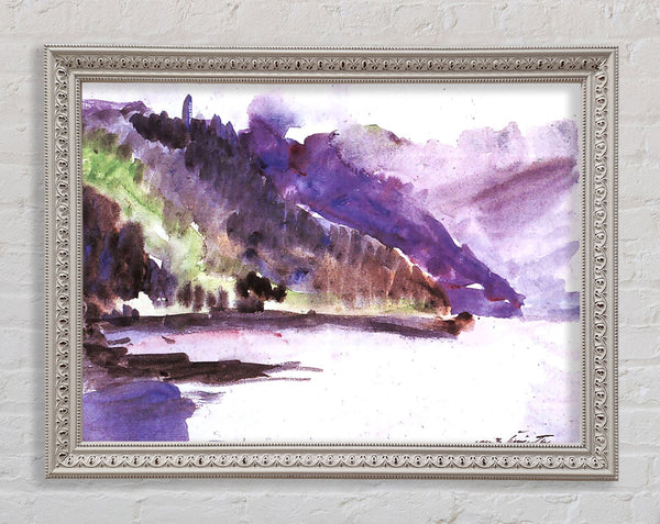 Lovis Corinth Walchensee 6 Framed Print