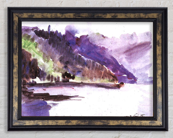 Lovis Corinth Walchensee 6 Framed Print