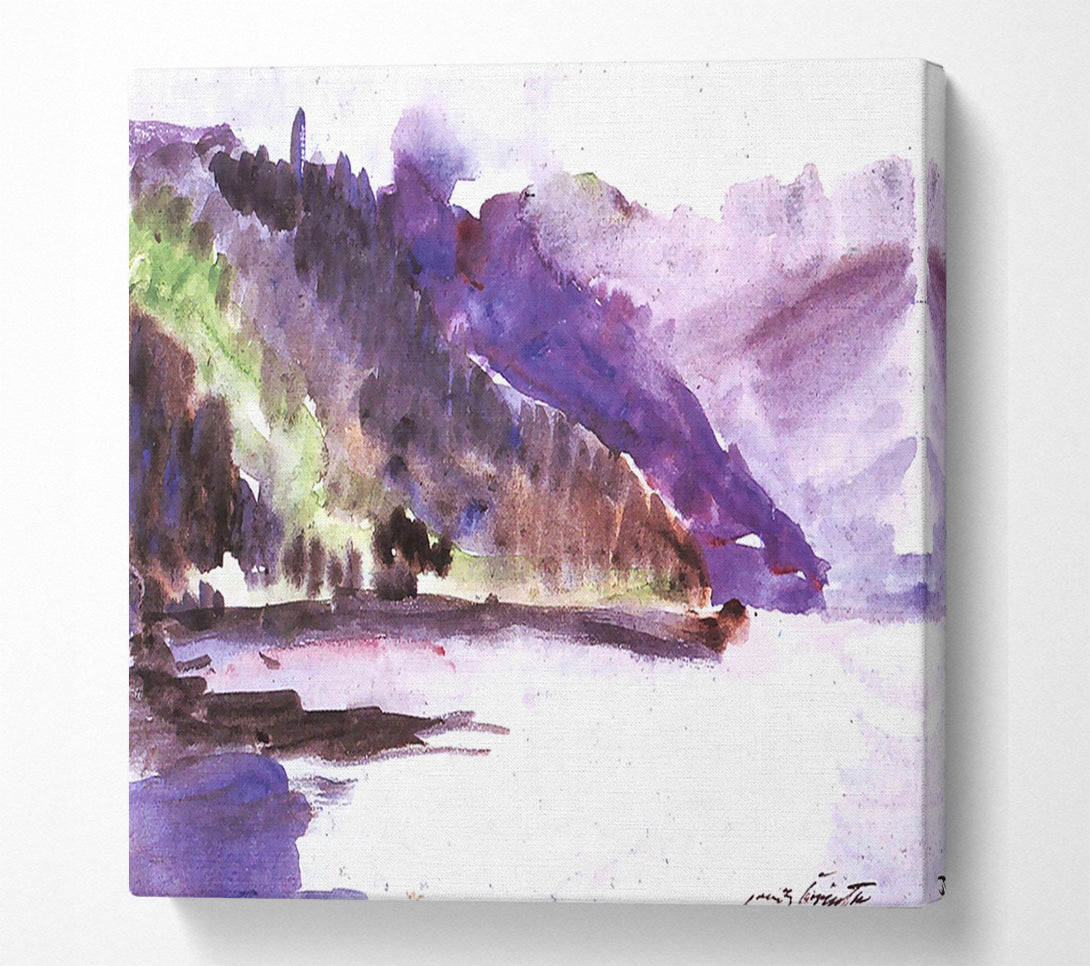  A Canvas Print of Lovis Corinth Walchensee 6 Canvas Wall Art
