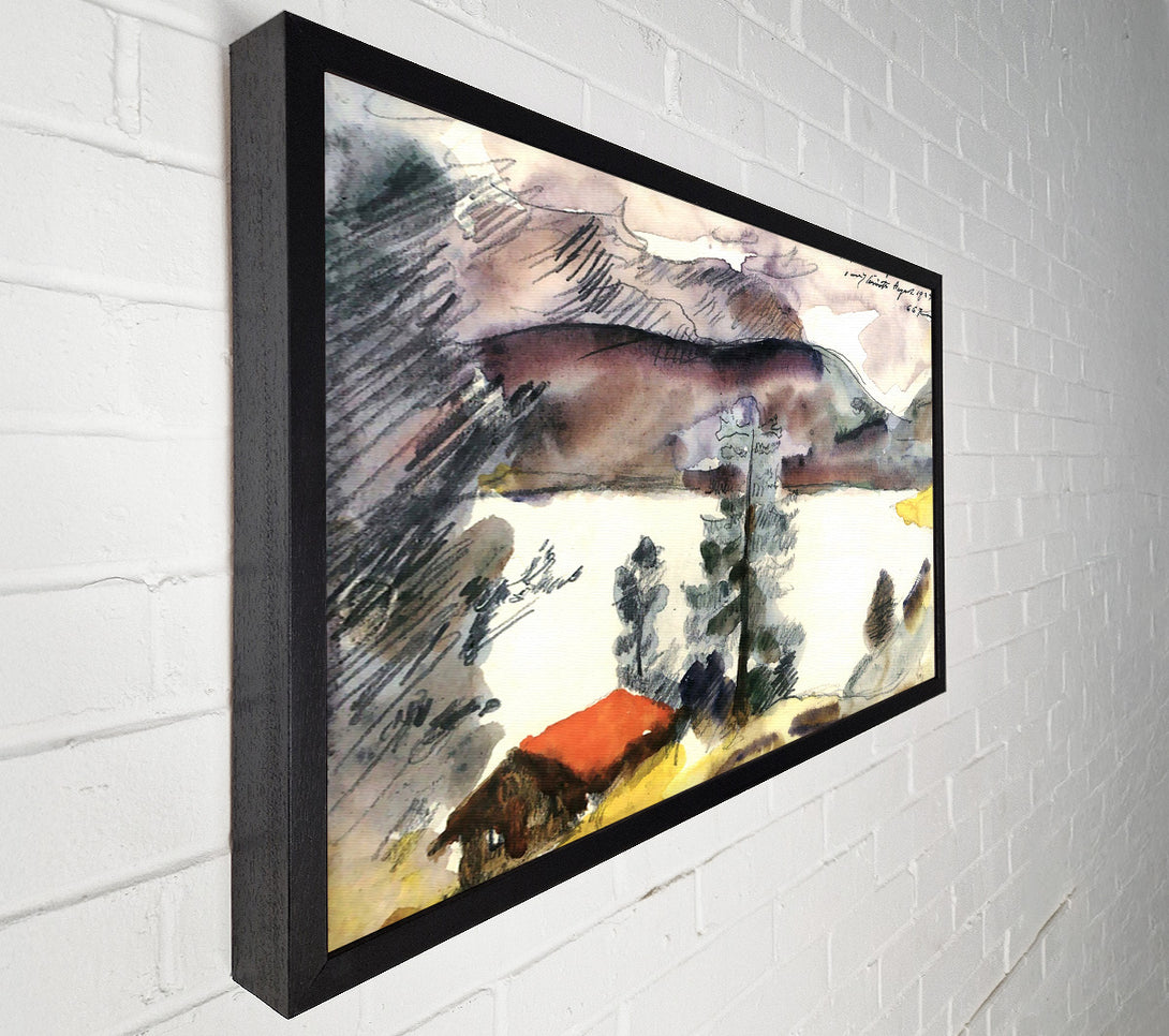  A Canvas Print of Lovis Corinth Walchensee 7 Canvas Art