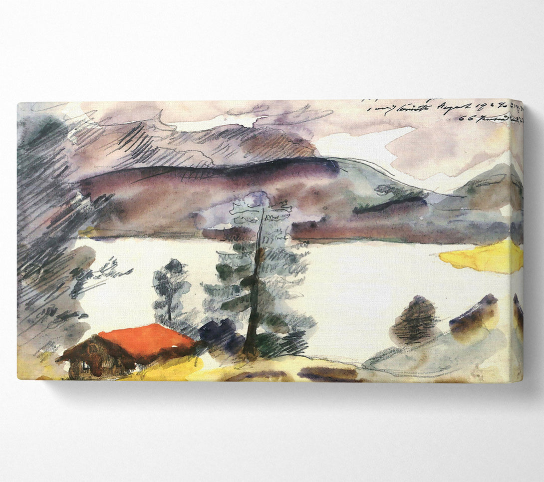  A Canvas Print of Lovis Corinth Walchensee 7 Canvas Art