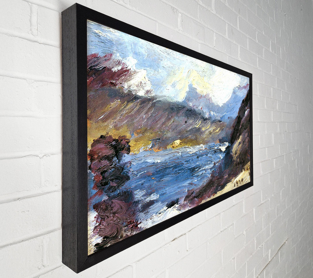  A Canvas Print of Lovis Corinth Walchensee 8 Canvas Print