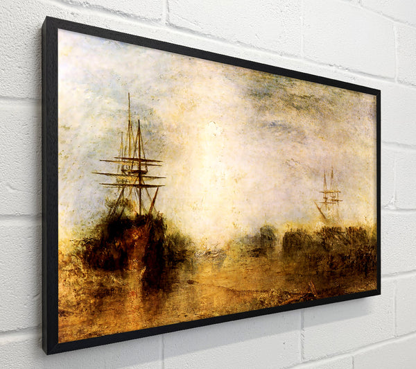 Joseph Mallord Turner Whalers Boiling Blubber