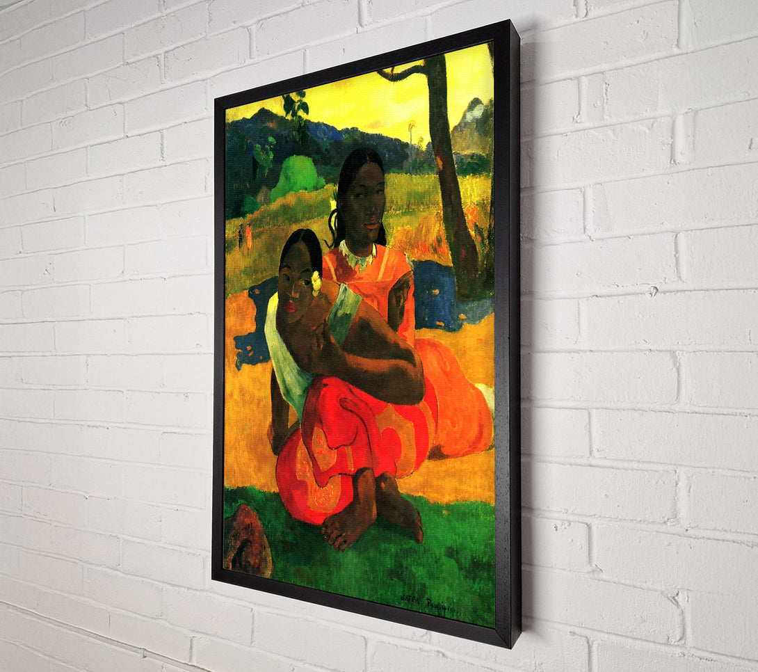  A Canvas Print of Gauguin When You Hear Canvas Art