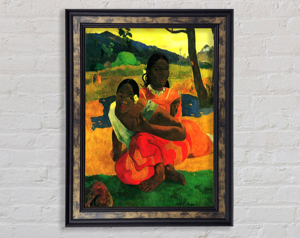 Gauguin When You Hear Framed Print