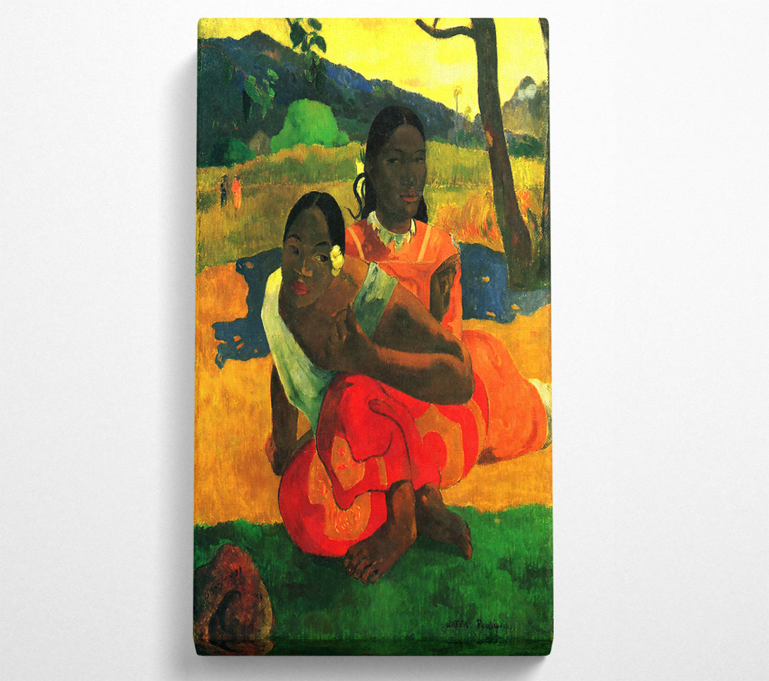 A Canvas Print of Gauguin When You Hear Canvas Art