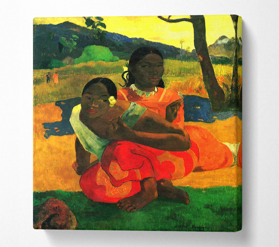  A Canvas Print of Gauguin When You Hear Canvas Art