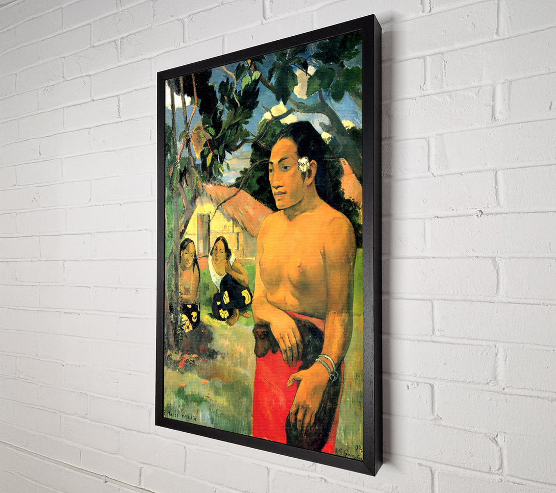  A Canvas Print of Gauguin Where Do You Canvas Wall Art