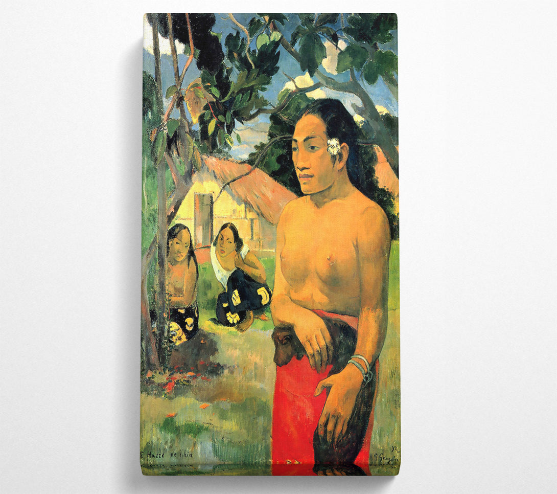  A Canvas Print of Gauguin Where Do You Canvas Wall Art