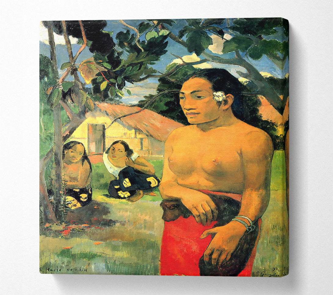  A Canvas Print of Gauguin Where Do You Canvas Wall Art