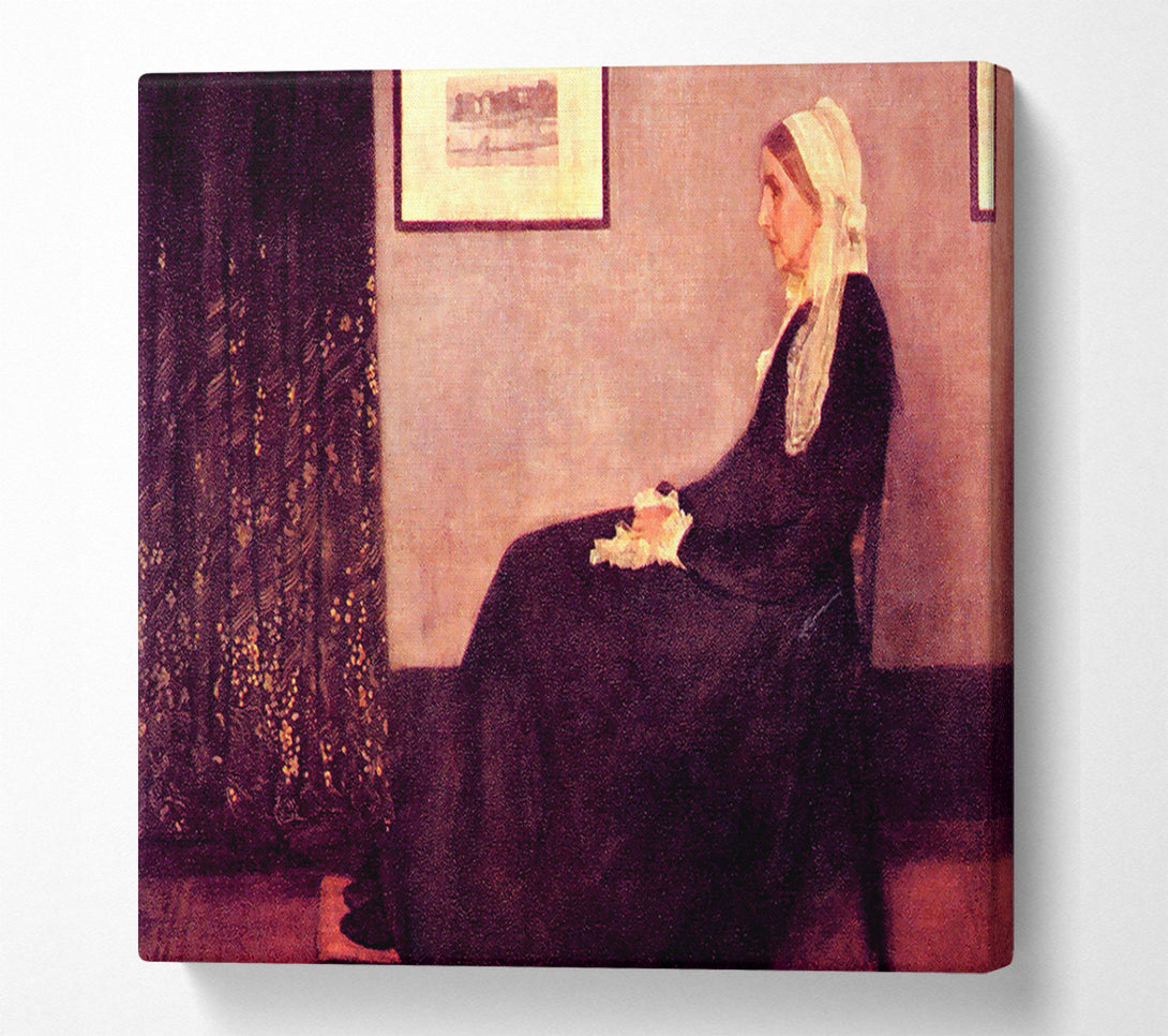  A Canvas Print of Whistler Whistlers Mother Canvas Art