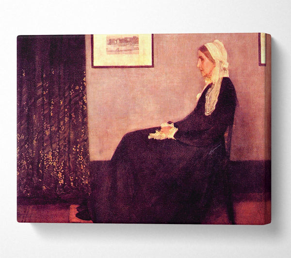  A Canvas Print of Whistler Whistlers Mother Canvas Art