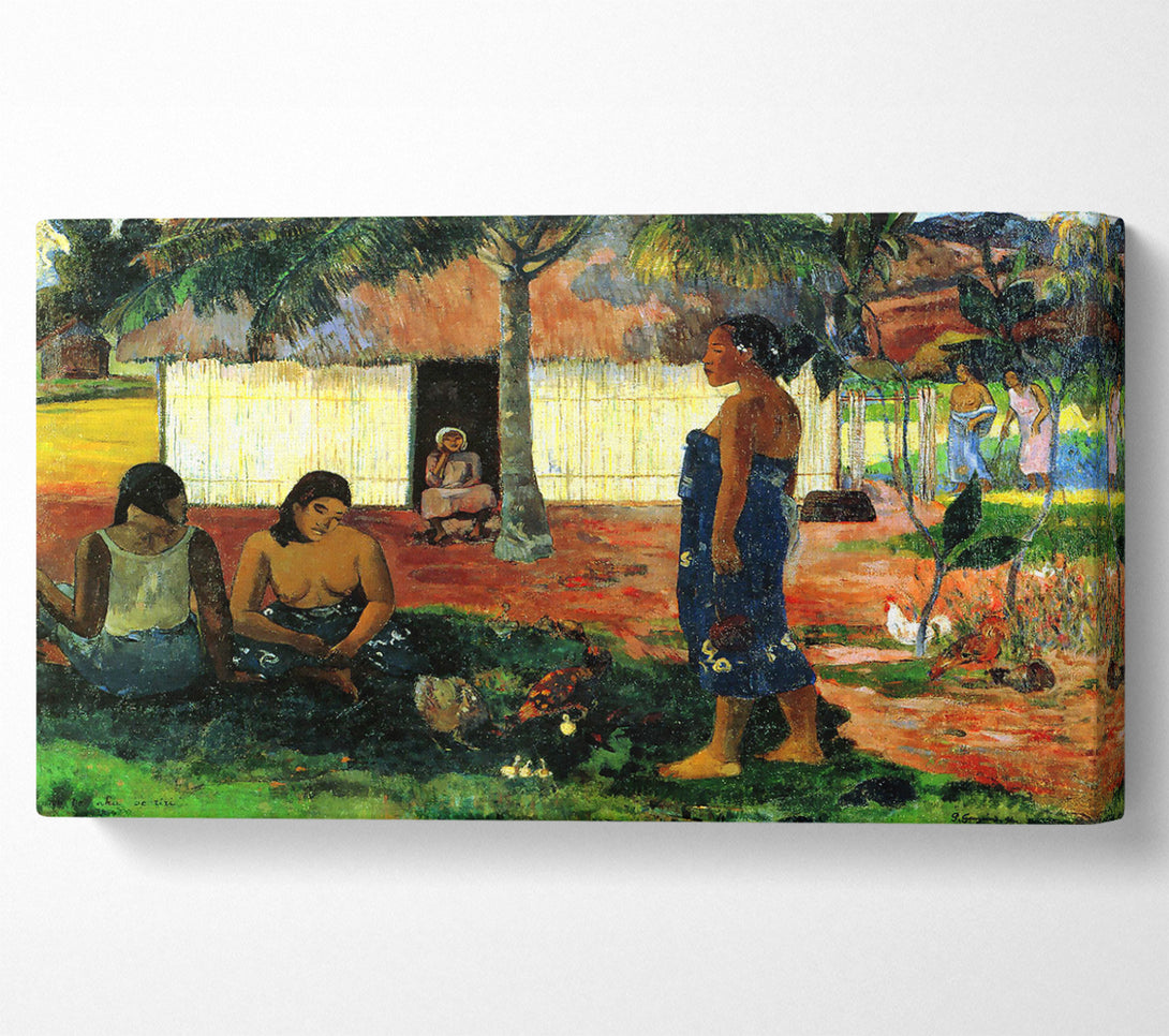  A Canvas Print of Gauguin Why Are You Angry Canvas Art