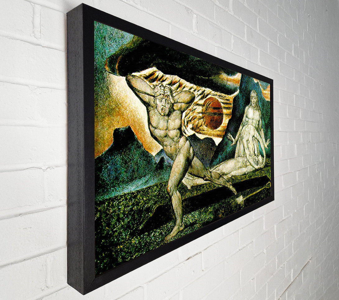  A Canvas Print of William Blake The Body Of Abel Canvas Art