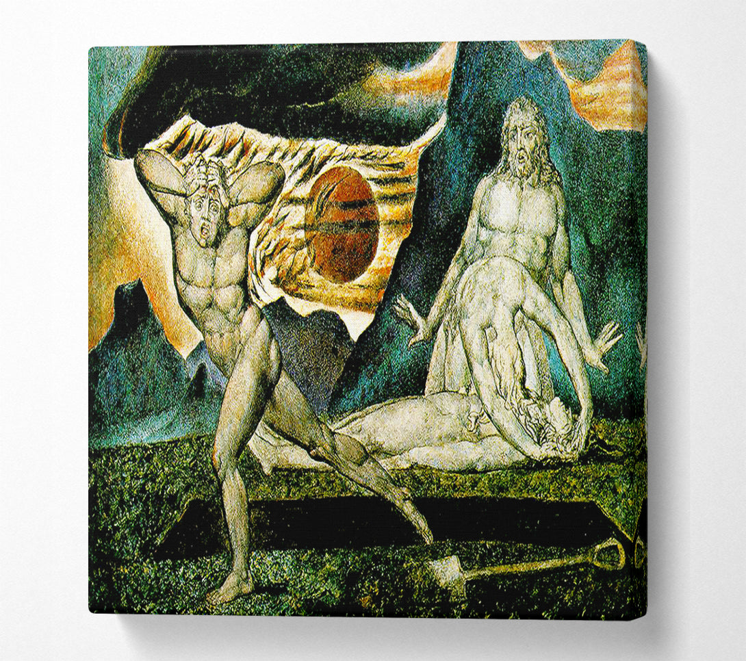 A Canvas Print of William Blake The Body Of Abel Canvas Art