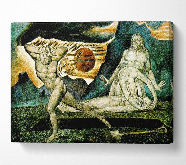  A Canvas Print of William Blake The Body Of Abel Canvas Art