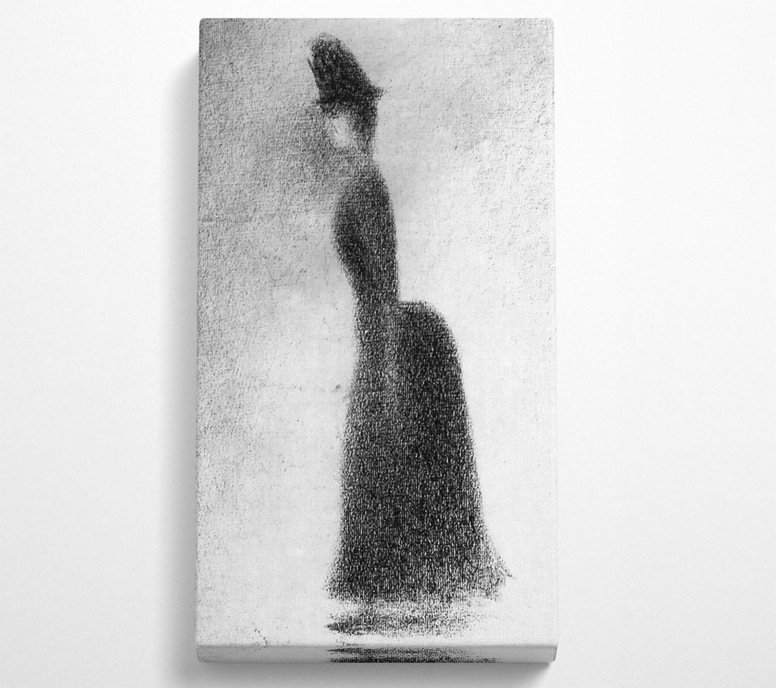  A Canvas Print of Seurat Woman Canvas Art