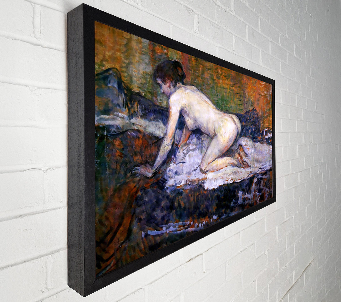  A Canvas Print of Toulouse Lautrec Woman Naked Canvas Art