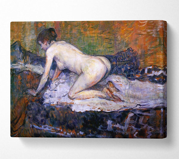  A Canvas Print of Toulouse Lautrec Woman Naked Canvas Art