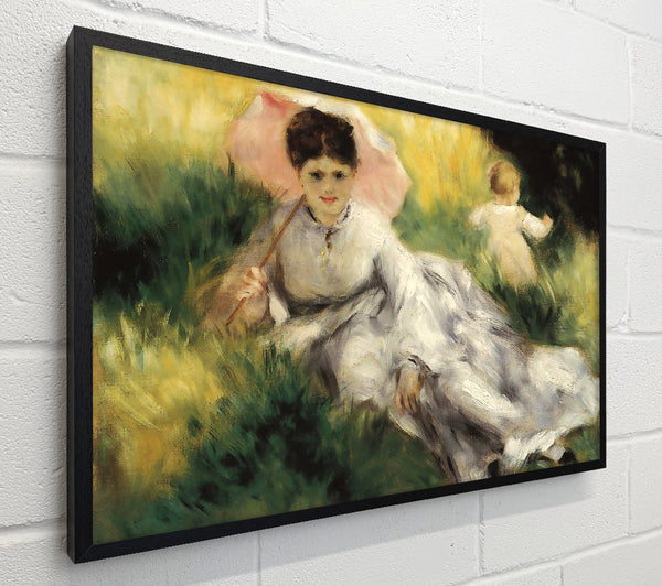 Renoir Woman With Parasol