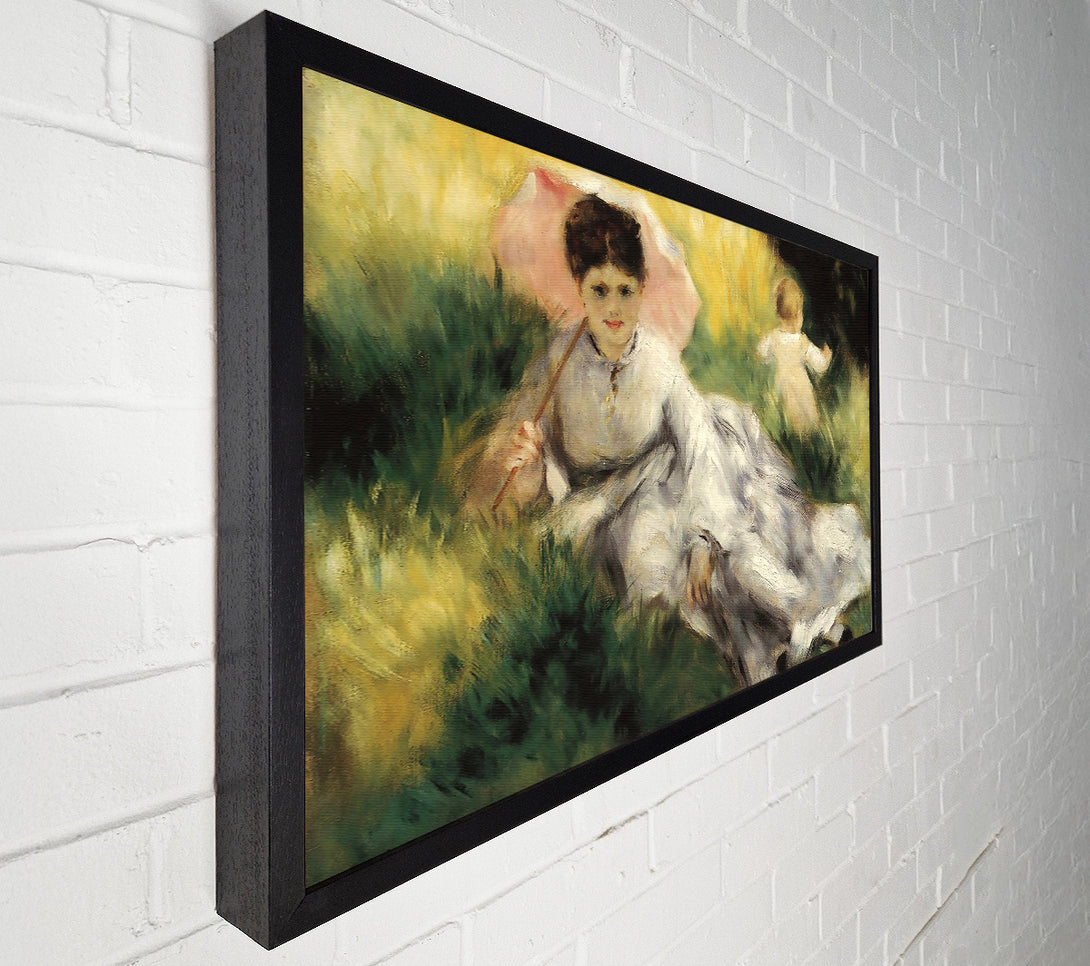  A Canvas Print of Renoir Woman With Parasol Canvas Art