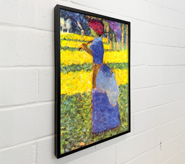 Seurat Woman With Parasol