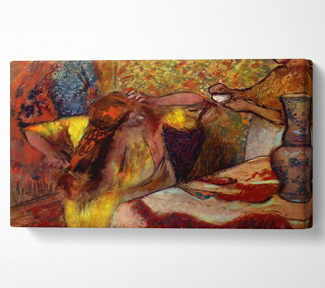  A Canvas Print of Degas Women At The Toilet 1 Canvas Art