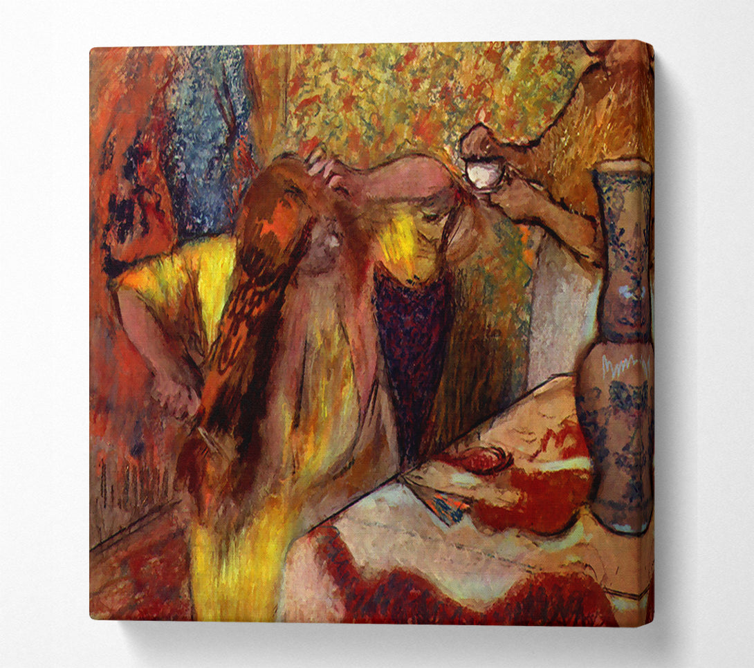  A Canvas Print of Degas Women At The Toilet 1 Canvas Art