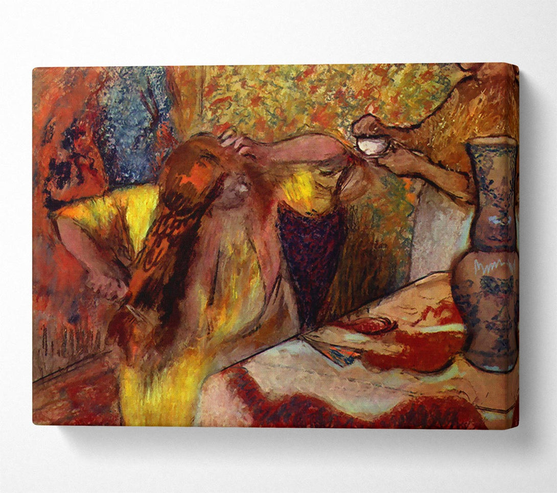  A Canvas Print of Degas Women At The Toilet 1 Canvas Art