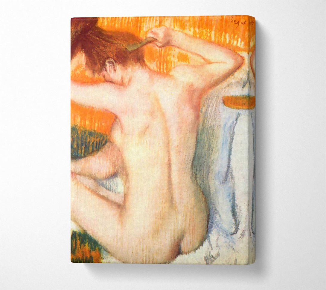  A Canvas Print of Degas Women At The Toilet 2 Canvas Print
